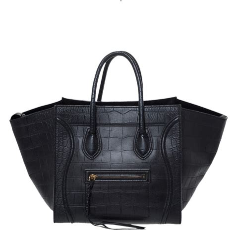 celine medium phantom black|Celine phantom luggage.